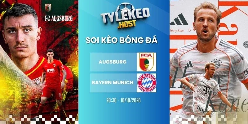 Soi kèo bóng đá Augsburg vs Bayern Munich - Bundesliga, 10/10 /2026