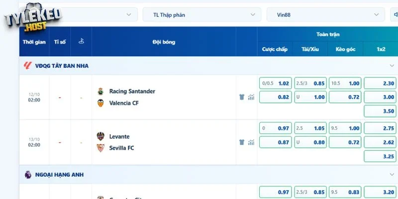 Lựa chọn sáng cửa cho trận Racing Santander vs Valencia